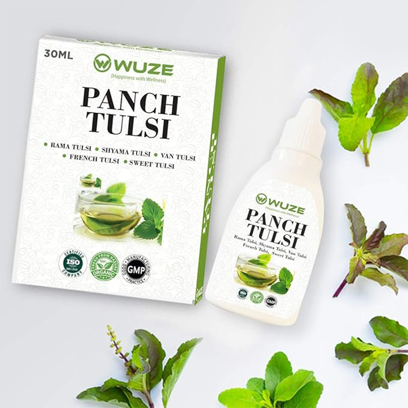 Panch Tulsi Drops helps Cough Cold, Immunity Booster 30 ml