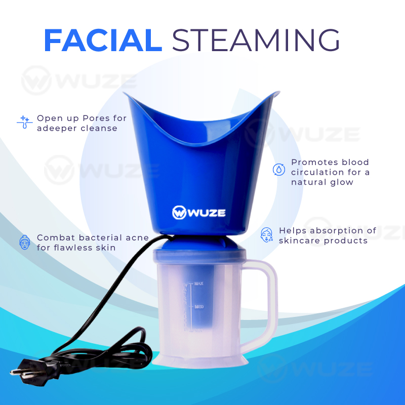 Vaporizer Facial Steamer for Deep Face Cleaning and Home Spa