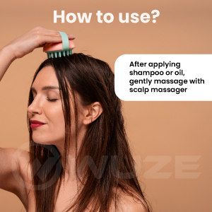 Hair Scalp Massager Shampoo Brush