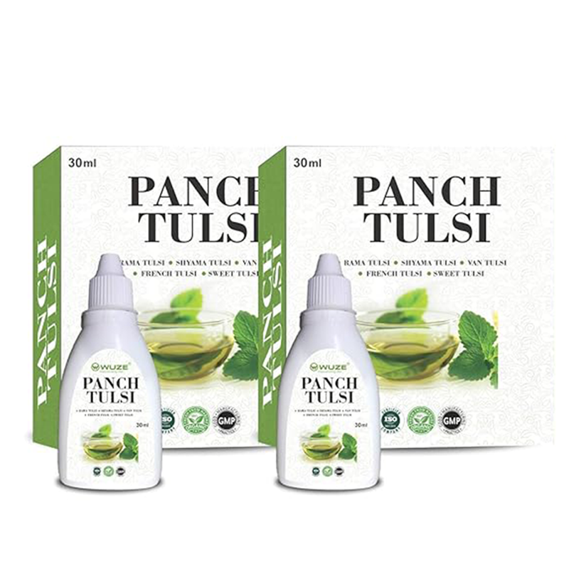 Panch Tulsi Drops helps Cough Cold, Immunity Booster 30 ml